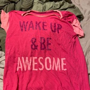 Dark pink women’s night gown dress